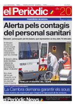 Portada de l'edició 20-03-2020