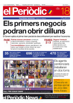 Portada de l'edició 18-04-2020