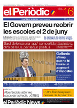 Portada de l'edició 16-05-2020