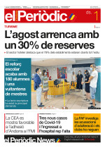 Portada de l'edició 1-08-2020