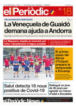 Portada de l'edició 18-08-2020