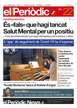 Portada de l'edició 22-08-2020