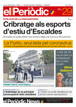 Portada de l'edició 29-08-2020