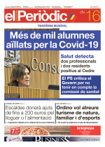 Portada de l'edició 16-10-2020