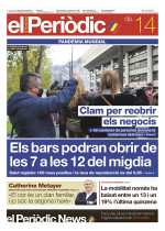 Portada de l'edició 14-11-2020