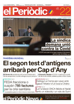 Portada de l'edició 22-12-2020