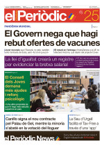 Portada de l'edició 25-02-2021