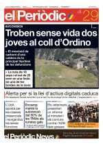 Portada de l'edició 29-03-2021