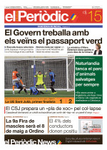 Portada de l'edició 15-04-2021