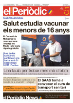 Portada de l'edició 5-08-2021