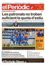 Portada de l'edició 30-08-2021