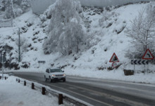 La nevada deixa gruixos de fins a un metre