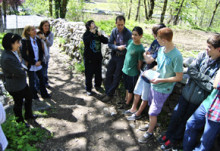 Els alumnes de l'Aula Oberta presenten el projecte  'El nostre hort'