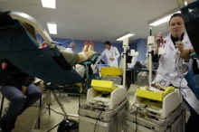 Les donacions de sang es queden al 25% del recomanat per l'OMS