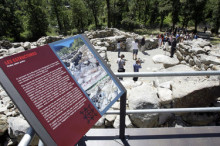 El jaciment de la Margineda rep 250 visitants a l'estiu?i obrirà també a la tardor