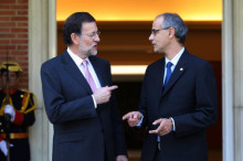 Rajoy i Martí acorden a Madrid l'inici de les negociacions pel CDI 