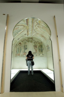 L'oportunitat de veure els frescos de Santa Coloma