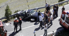 Dos homes resulten ferits molt greus en un accident a Arcalís