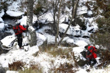 Els Bombers acoten la recerca del desaparegut per la zona del camí de Beixalís