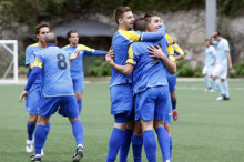 A casa, en acció els dos equips del FC Andorra