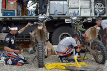 Despres cau a la 5a posició en canviar el motor