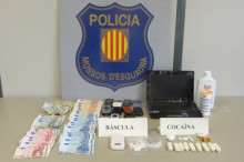 Dos detinguts per traficar amb cocaïna a l'Alt Urgell i Andorra