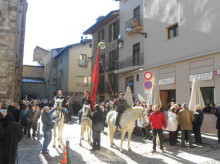 La Seu celebra els pagesos amb els Tres Tombs i la Pujada al Pal