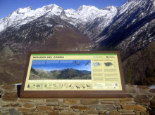 El Parc Natural de l'Alt Pirineu crea un nou mirador panoràmic