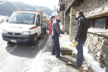 Una part del vessament de gasoil apareix a la depuradora de Canillo