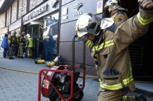 Un curtcircuit possible causa de l'incendi d'un hotel de Canillo