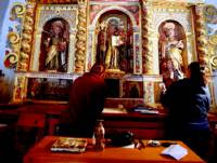 El retaule de Sant Romà d'Erts estarà restaurat al setembre