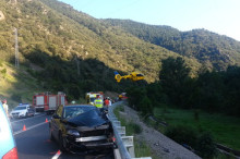 Una dona mor després d'haver patit un accident a Montferrer