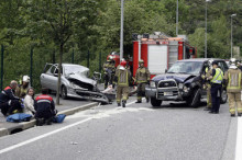 Accident amb tres ferits, un de greu, a l'alçada de la Bartra