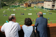 Comencen les obres de la graderia i la pista d'atletisme