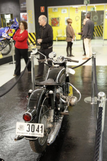 El Museu de la Moto rep cada cop més grups de visitants 