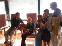 LA SEU D'URGELL - Felicitació a una àvia centenària