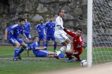 Andorra acomiada l'any amb un digne 0-2 contra Dinamarca