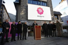 Llançament dels forfets per a la connexió a la xarxa 'Andorra wifi'