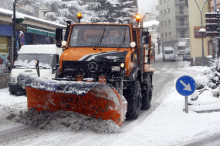 Una màquina per fer desaparèixer la neu