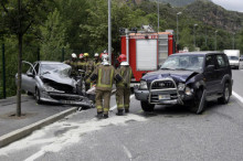 Els accidents de circulació van disminuir prop d'un 15% el 2013 