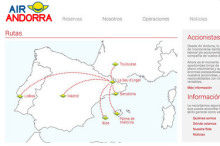 Air Andorra preveu transportar 120.000 passatgers el primer any