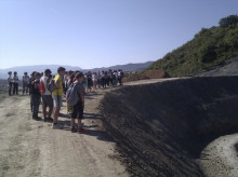 Visita escolar guiada a l'abocador de Fígols