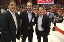 Rios i López enforteixen les relacions del PS amb els socialistes europeus