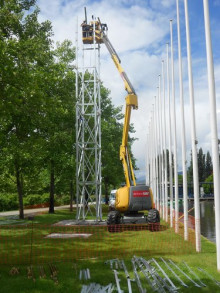 La Seu instal·la un rocòdrom exterior en ple parc olímpic 