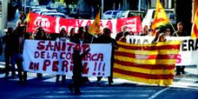 La vaga general espanyola passa de puntetes pel Principat