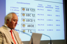 El Govern i l'ACA aposten per la placa de vehicle personalitzada 