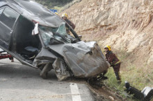 Dos avis de la capital moren en un accident a Bassella