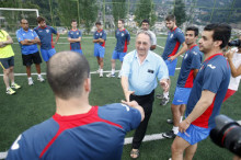 L'FC Andorra inicia la temporada amb l'equip a mig fer