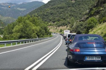 Trànsit preveu l'entrada de 10.000 vehicles per la Diada