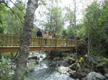 Una àrea d'informació i un nou pont al Circuit del Comapedrosa